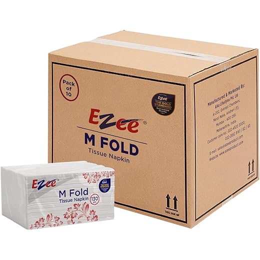 Ezee CRPL M Fold Tissue Paper - 1300 Pieces