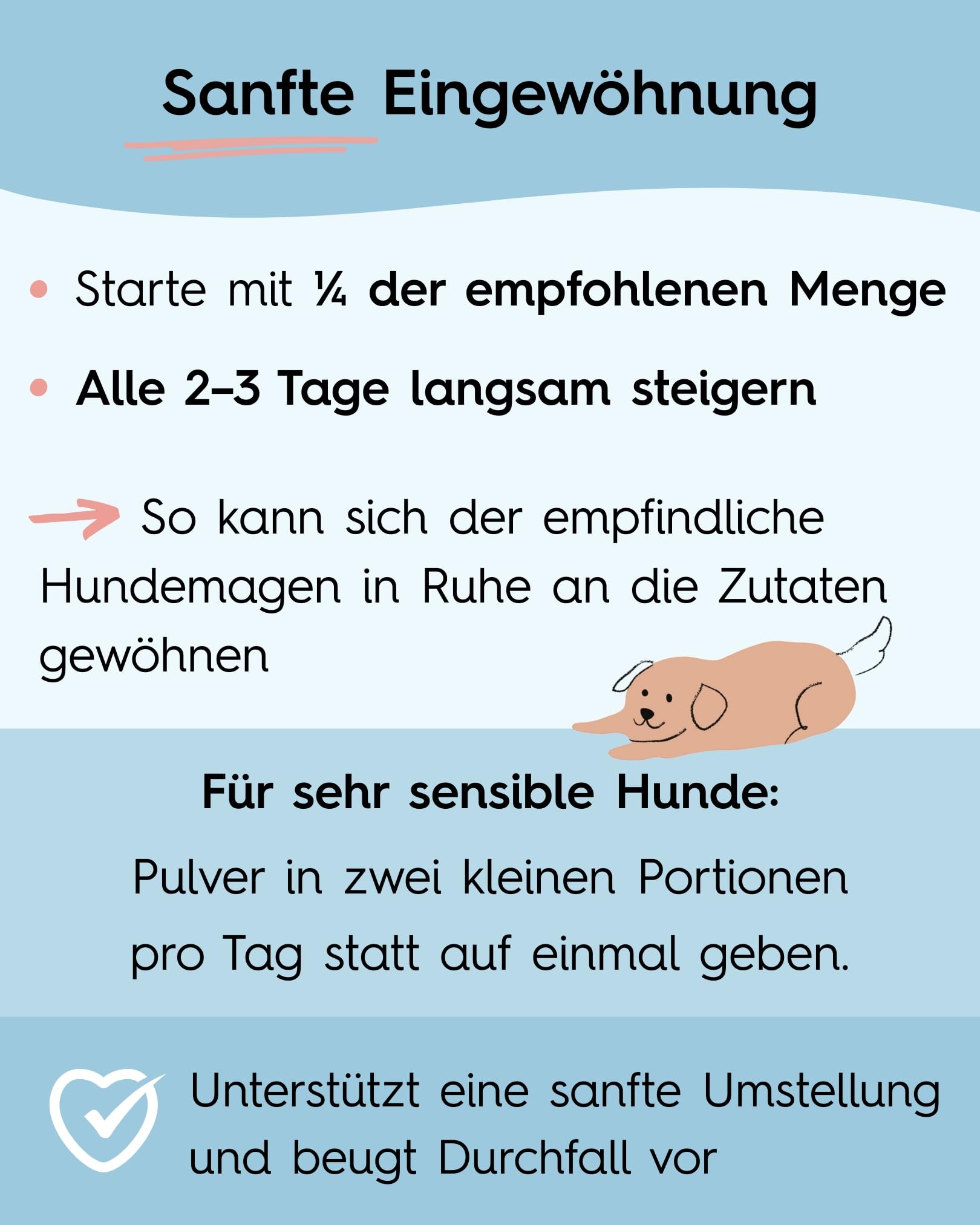 Zahnpflege Pulver für Hunde 250 g – Hunde Zahnsteinentferner und Mundgeruch-Stopper – 100% natürliche Zahnreinigung ohne Zahnbürste – Made in Germany – Zahnpflege Hund
