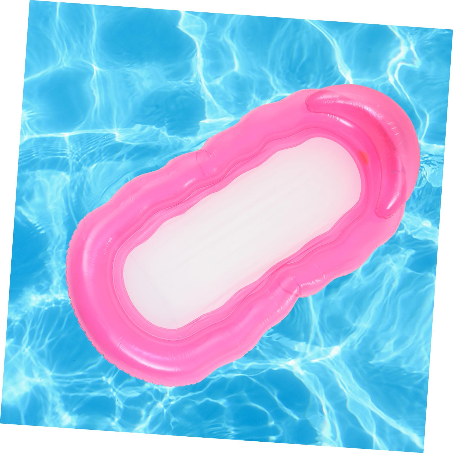 Amaca Gonfiabile per Piscina e Portatile Poltrona Galleggiante Multifunzionale per Adulti Materassino da Spiaggia Lago e Vacanze Materiale Resistente e Traspirante Verde