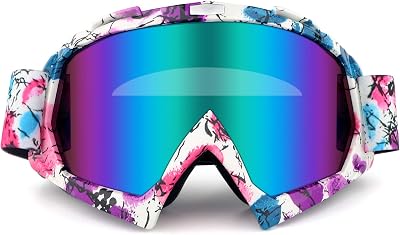 Dirt Bike Goggles Motorcycle Motocross Eyewear ATV Riding Anti-dust Glasses