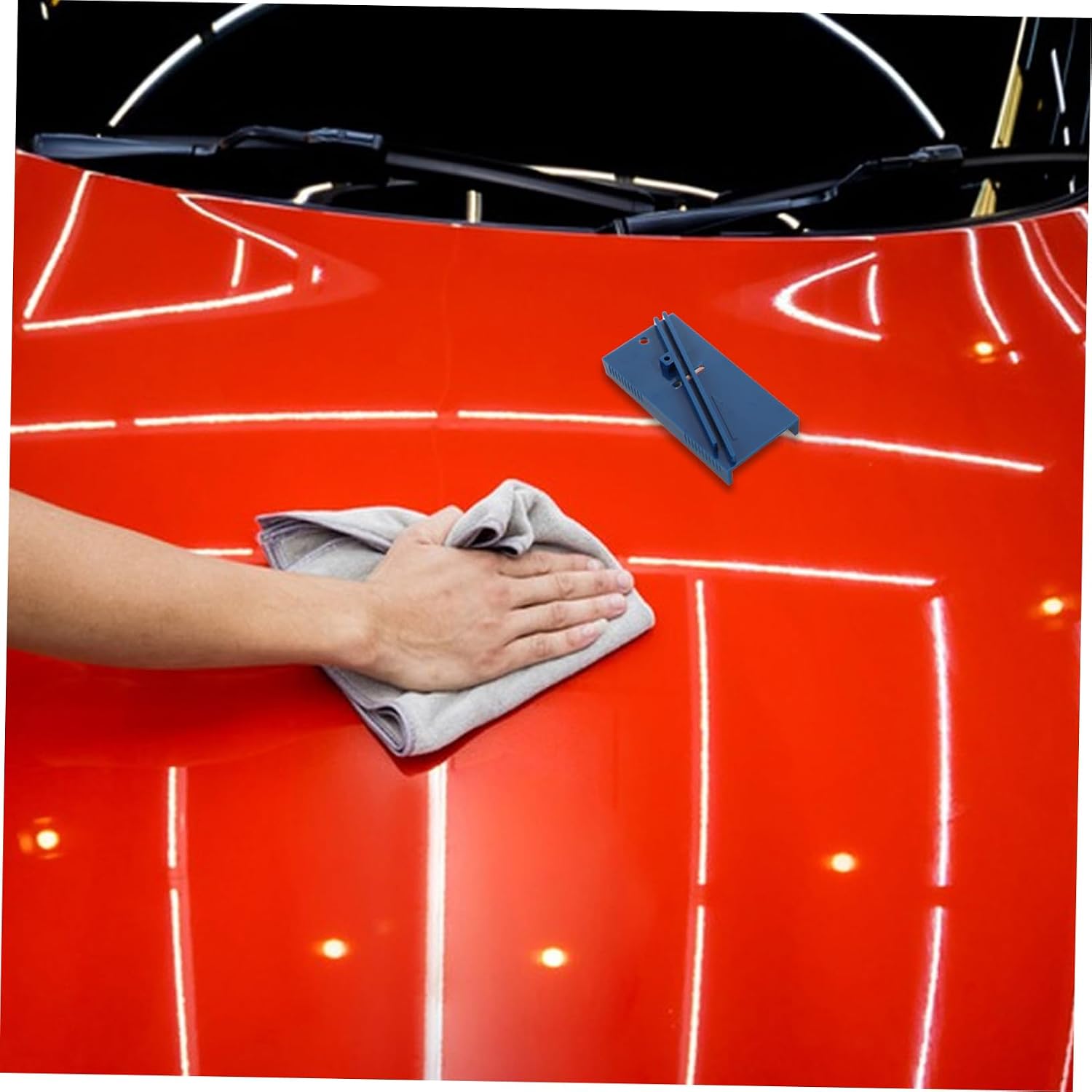 Cabilock 3pcs Window Tint Tools Durable Squeegee Sharpener and Abrasion Tool for Edge Smoothing and Surface Refinement Auto Film Applications