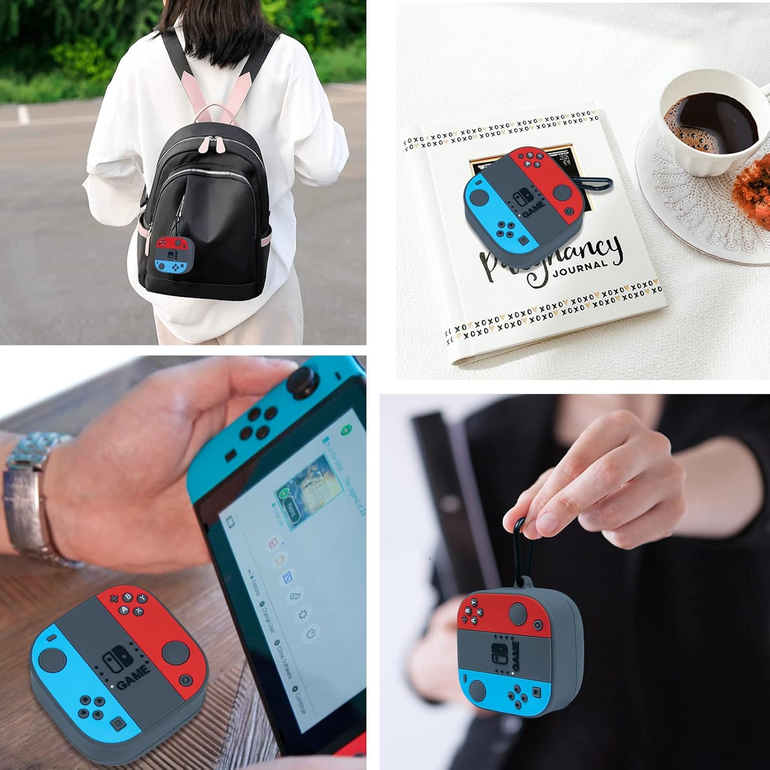 Powerbeats Pro Case, 3D Cute Cartoon Stylish Shockproof Protective Silicone Case Cover for Powerbeats Pro with Keychain Accessories for Boys Men Teens Kids (Switch Case) - Image 6