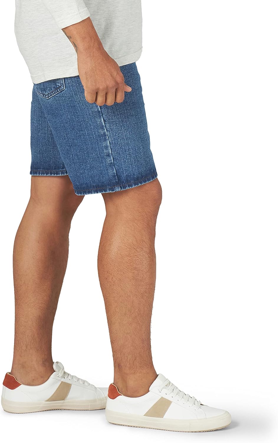 Lee Men's Regular-Fit Denim Short at  Men’s Clothing store: Blue Jean Shorts