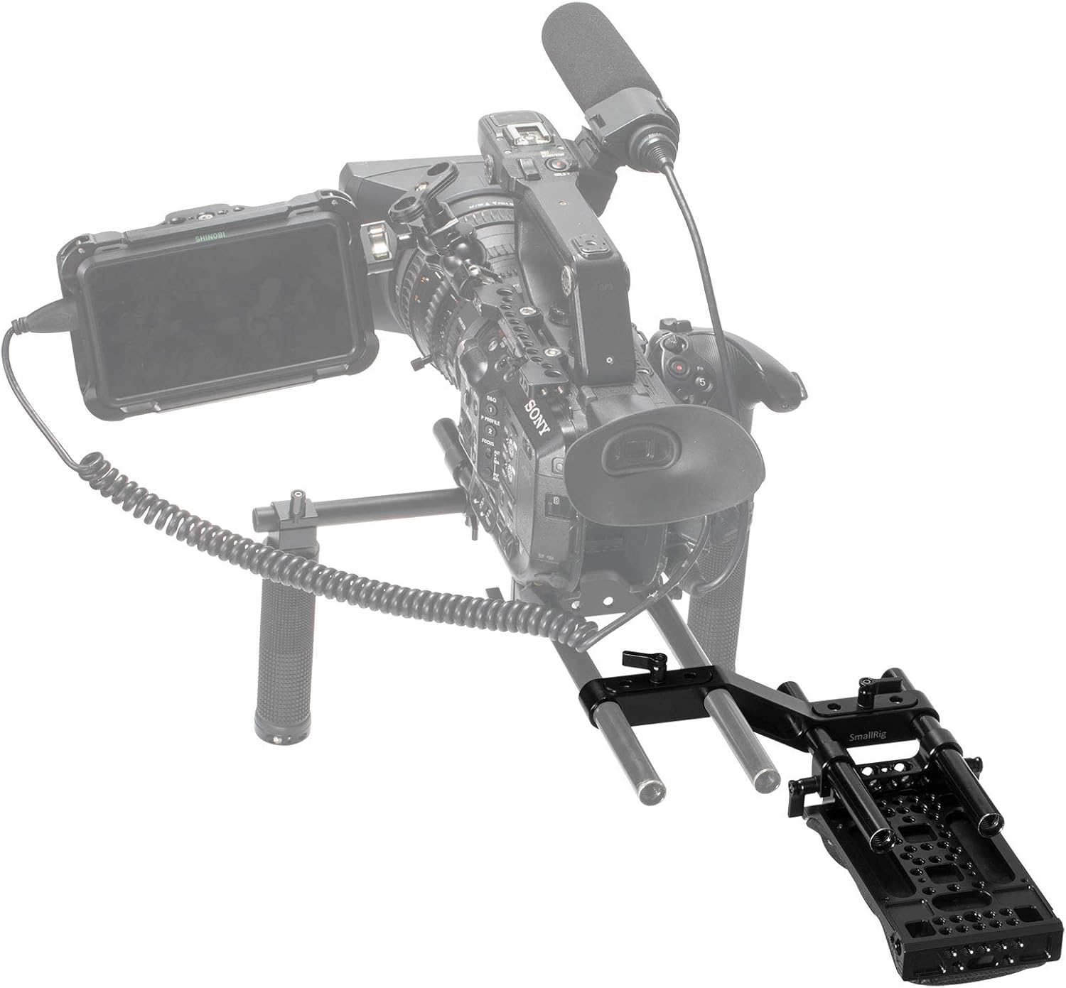 Exсluѕіvе Dіѕсоunt 80% оƒƒеr SMALLRIG Shoulder Pad Kit with Z-Shaped Offset Railblock Riser Bracket and 15mm Rod for DSLR Shoulder Rig – 2166