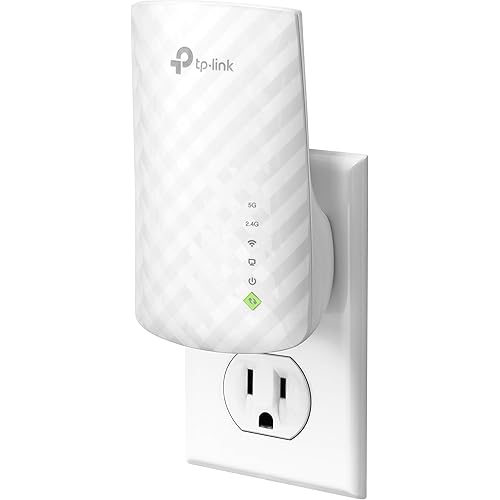 TP-Link AC750 Wifi Range Extender | Up to 750Mbps | Dual Band WiFi Extender, Repeater, Wifi Signal Booster, Access Point| Easy Set-Up | Extends Wifi to Smart Home & Alexa Devices (RE200)