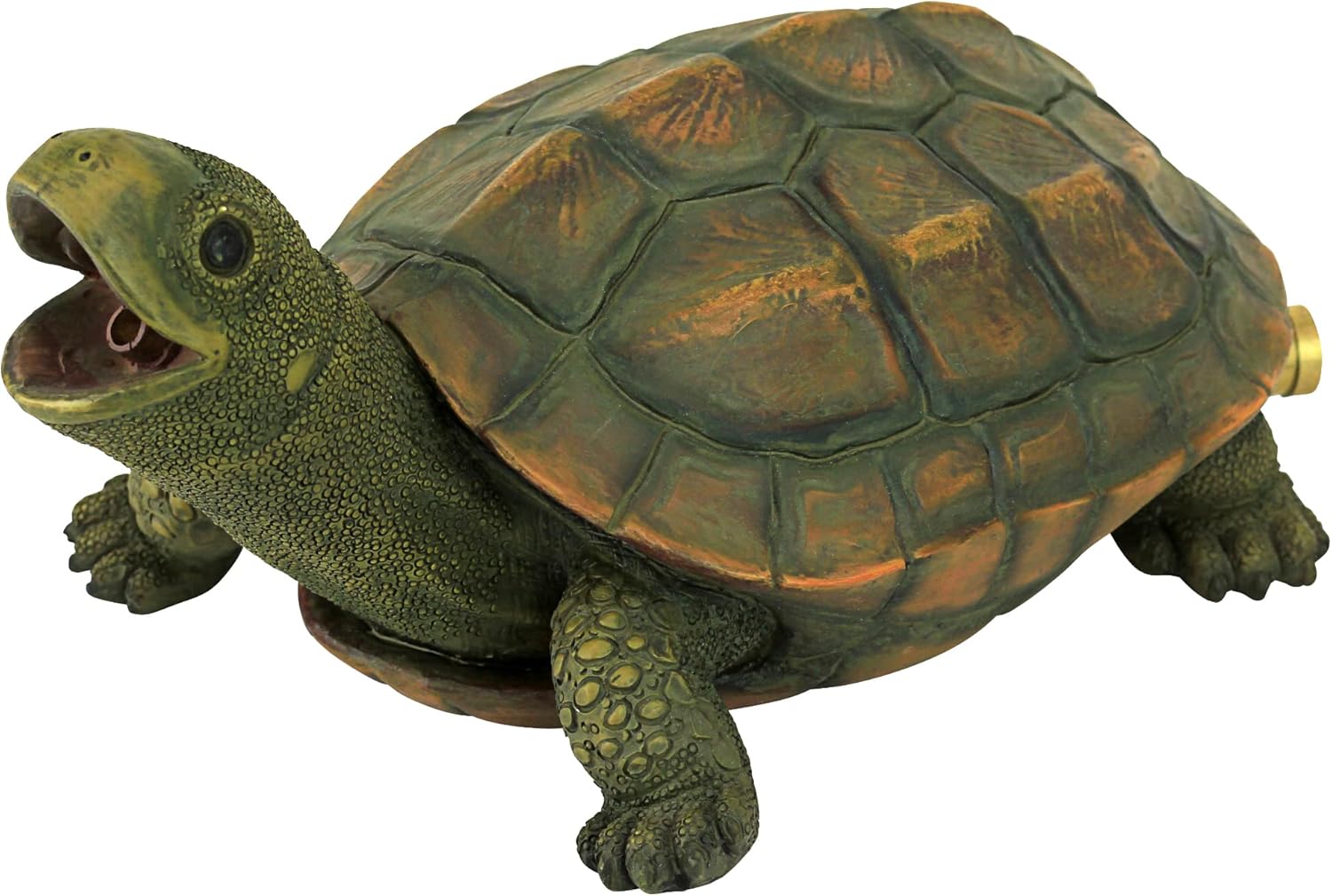 Design Toscano Sprinke The Turtle Piped Spitter Statue