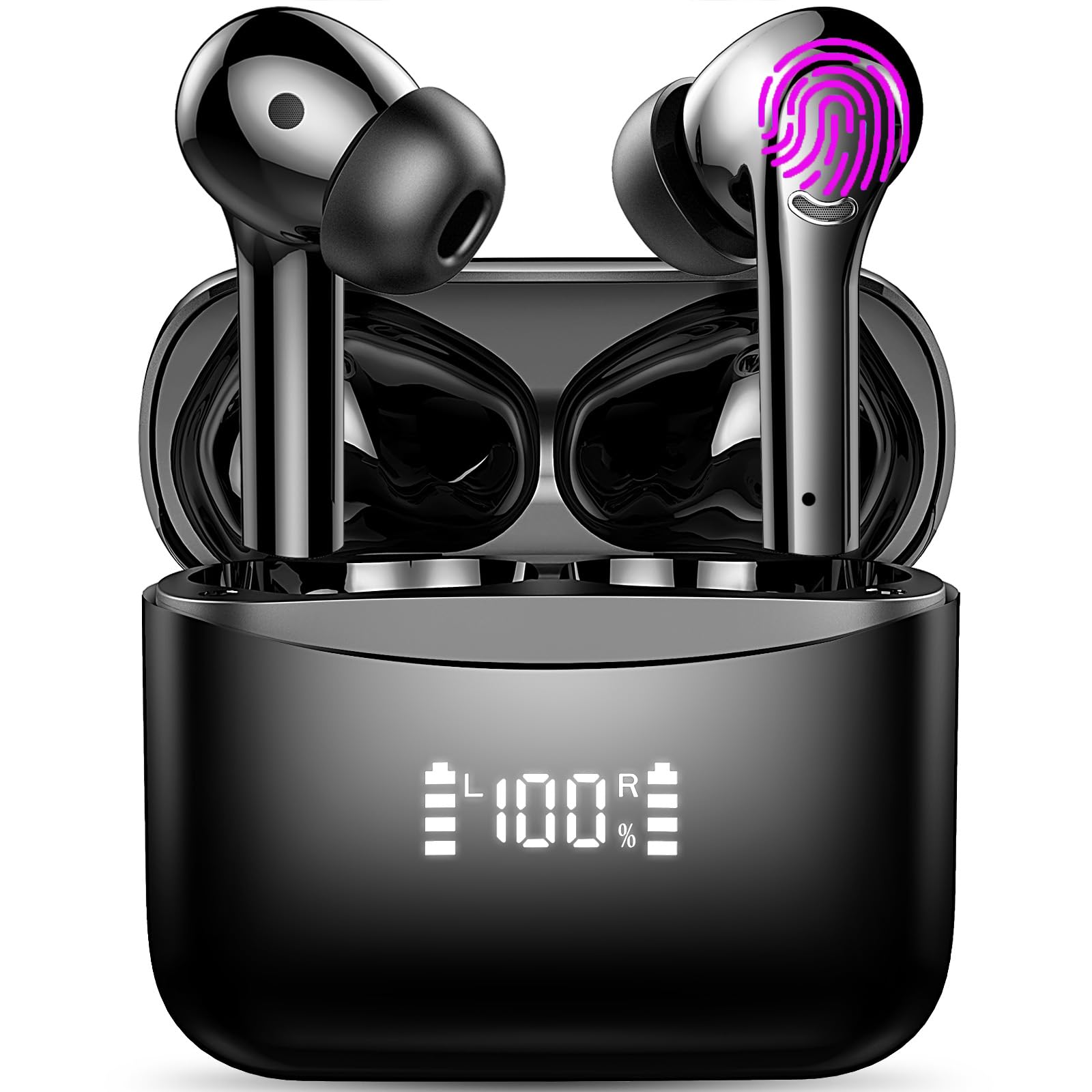 Translation Earbuds Real Time, 3 in 1 Language Translator Earbuds in Real Time 144 Languages & Accents, Translation Headphones Wireless Bluetooth, Ai