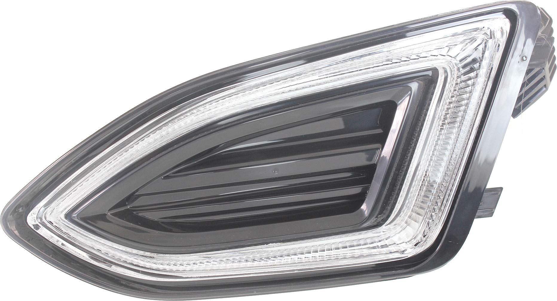 Evan Fischer Driver Side Fog Light Compatible with 2015-2018 Ford Edge LED - FO2520192