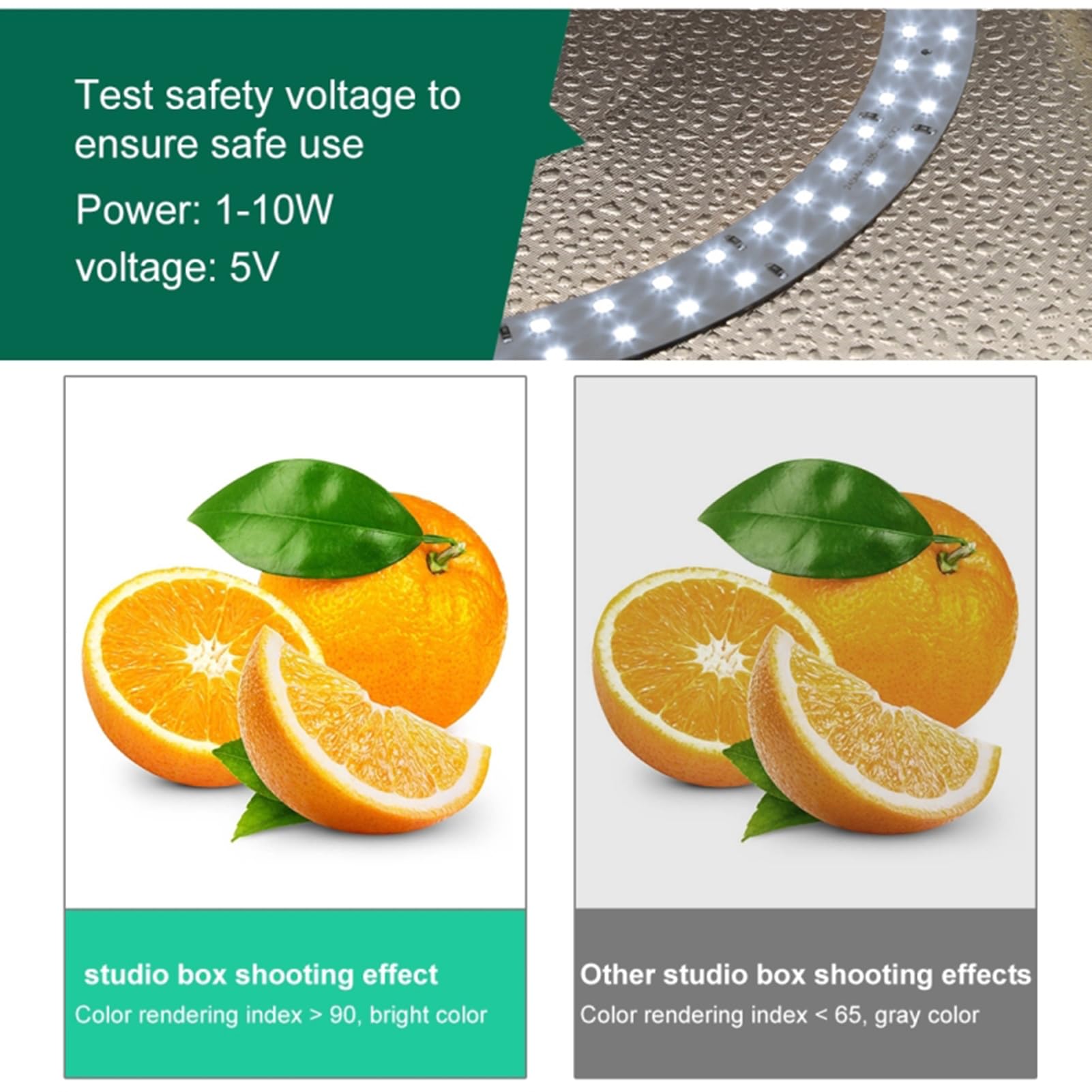 Scatola Luminosa Fotografica, 9,65 Pollici, LED Cri95, 12 Fondali | Softbox in Tessuto Pieghevole, Lavagna Luminosa Rotonda, Utilizzo da Parte del Venditore Etsy, Servizi Fotografici per