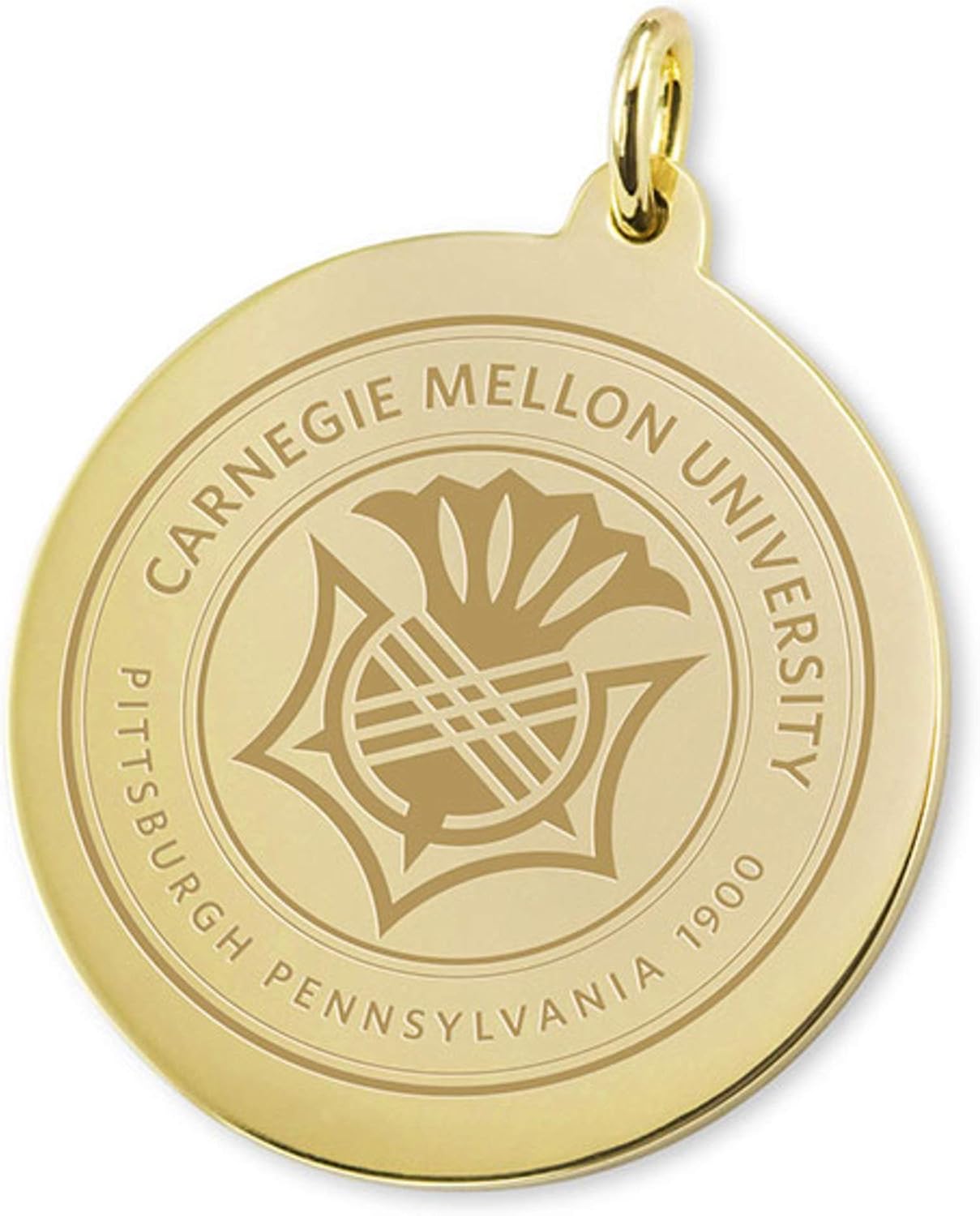M. LA HART Carnegie Mellon 14K Gold Charm