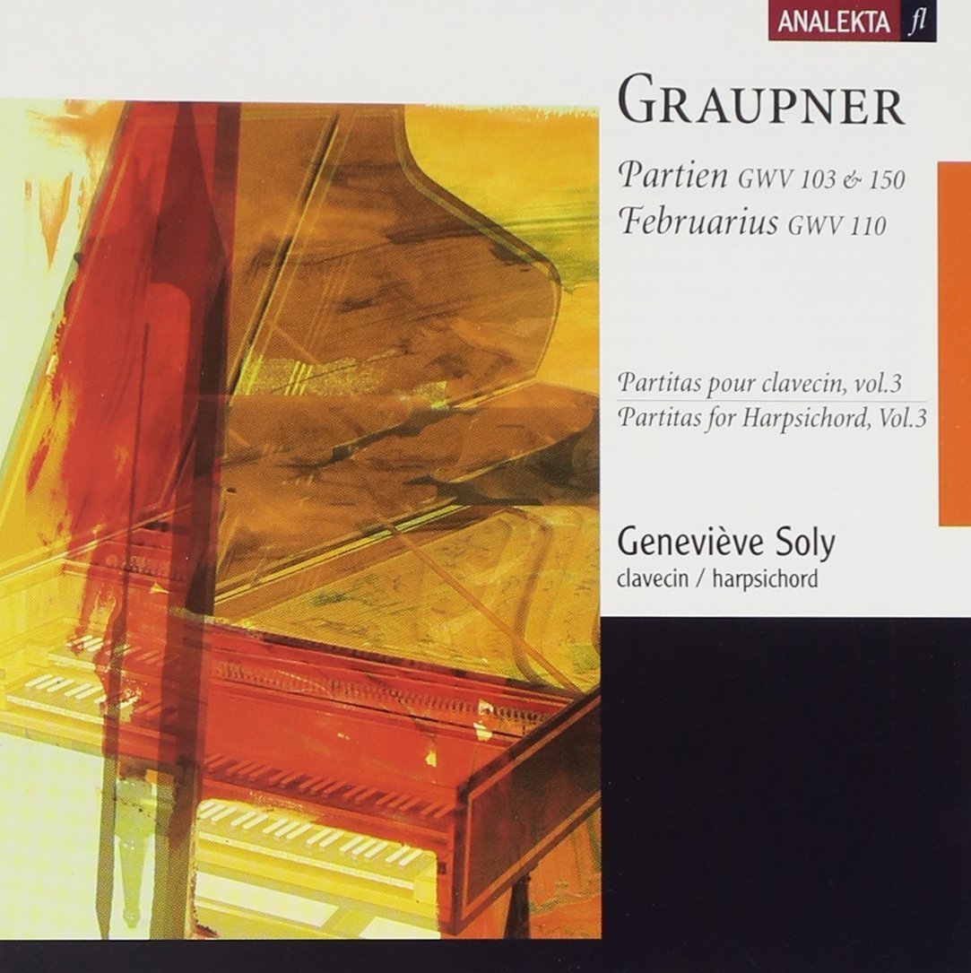 Partitas for Harpsichord 3 [Audio CD] SOLY,GENEVIEVE and Graupner