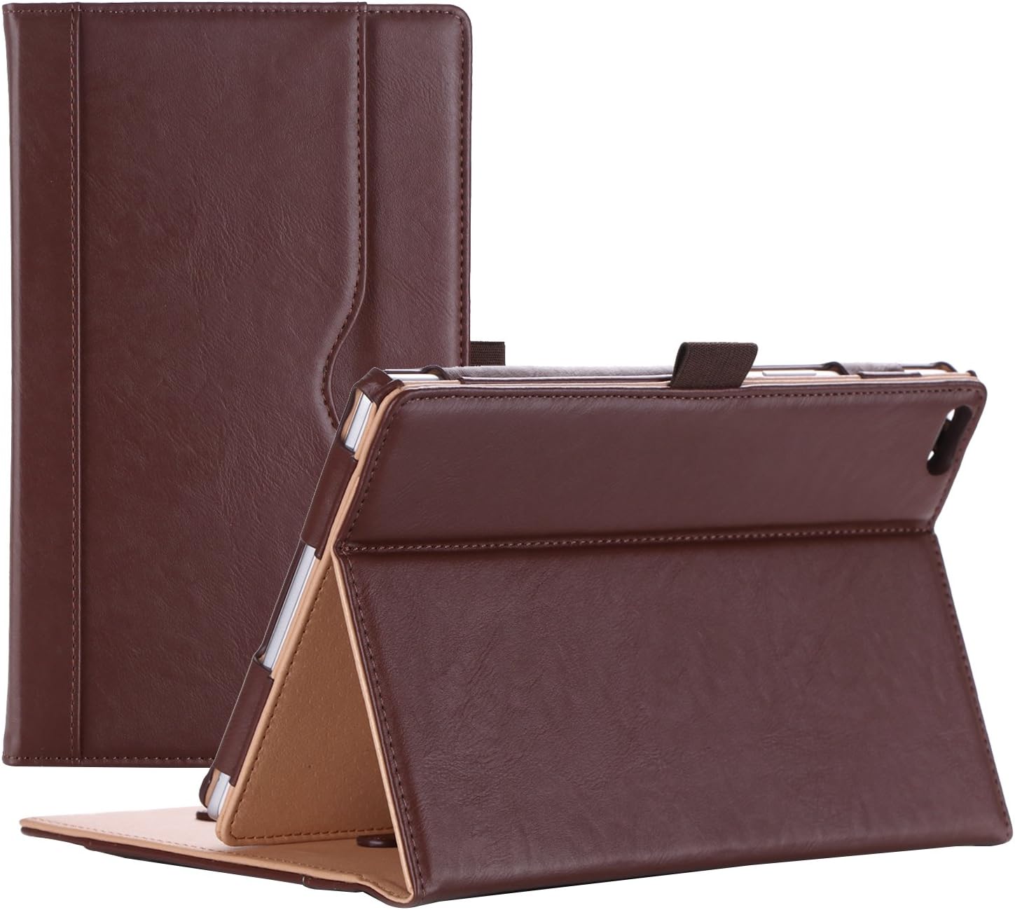 ProCase for Lenovo Tab 4 8 Case - Stand Folio Case Protective Cover for Lenovo Tab 4 8" Tablet 2017 Release ZA2B0009US -Brown