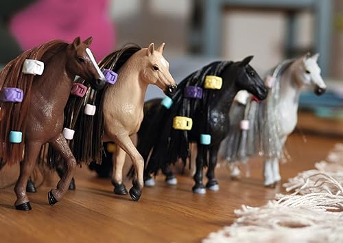 Miniatura 3 de Schleich Horse Club Sofia's Beauties English Thoroughbred Mare - Juego de caballos de juguete para niñas y niños con cabello cepillable y