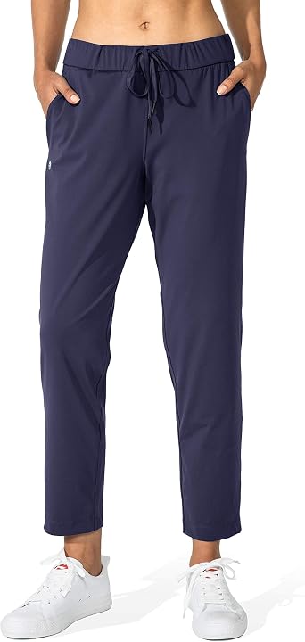 G Gradual Women's Pants with Deep Pockets 7/8 Stretch Ankle Sweatpants