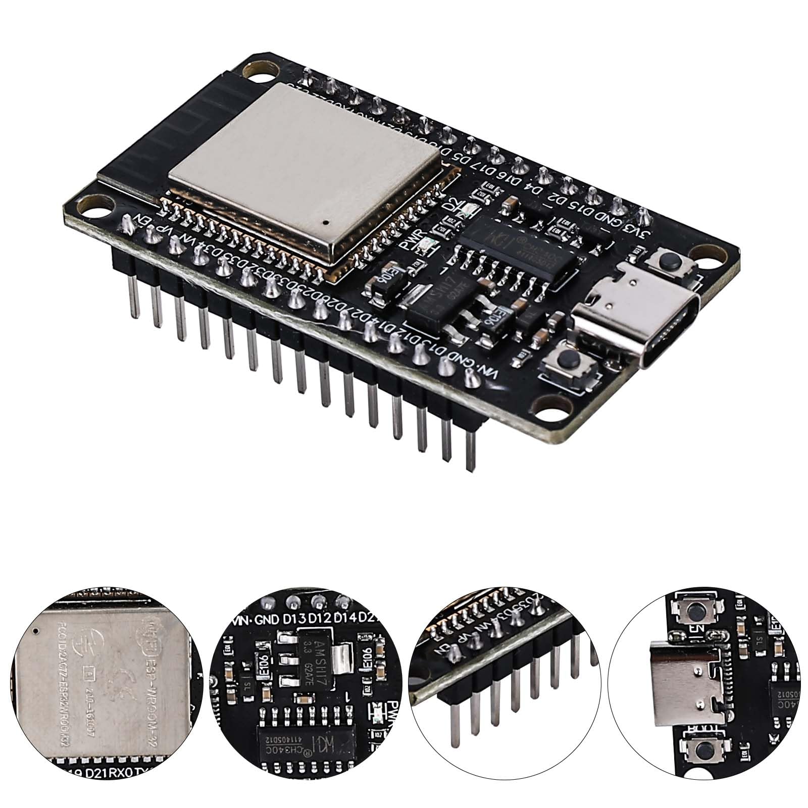 ESP32-Entwicklungsboard – 2 Stück, NodeMCU-32S,  Produktbild-Vorschau 3