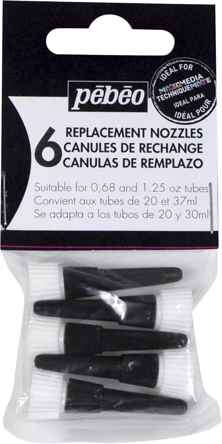 PEBEO INC PEBEO NOZZLES REPLAC 6/PKG, 0