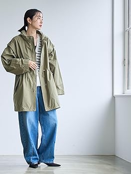 Amazon.co.jp: [コーエン] 3WAYモッズコート 76606420180 6700 OLIVE