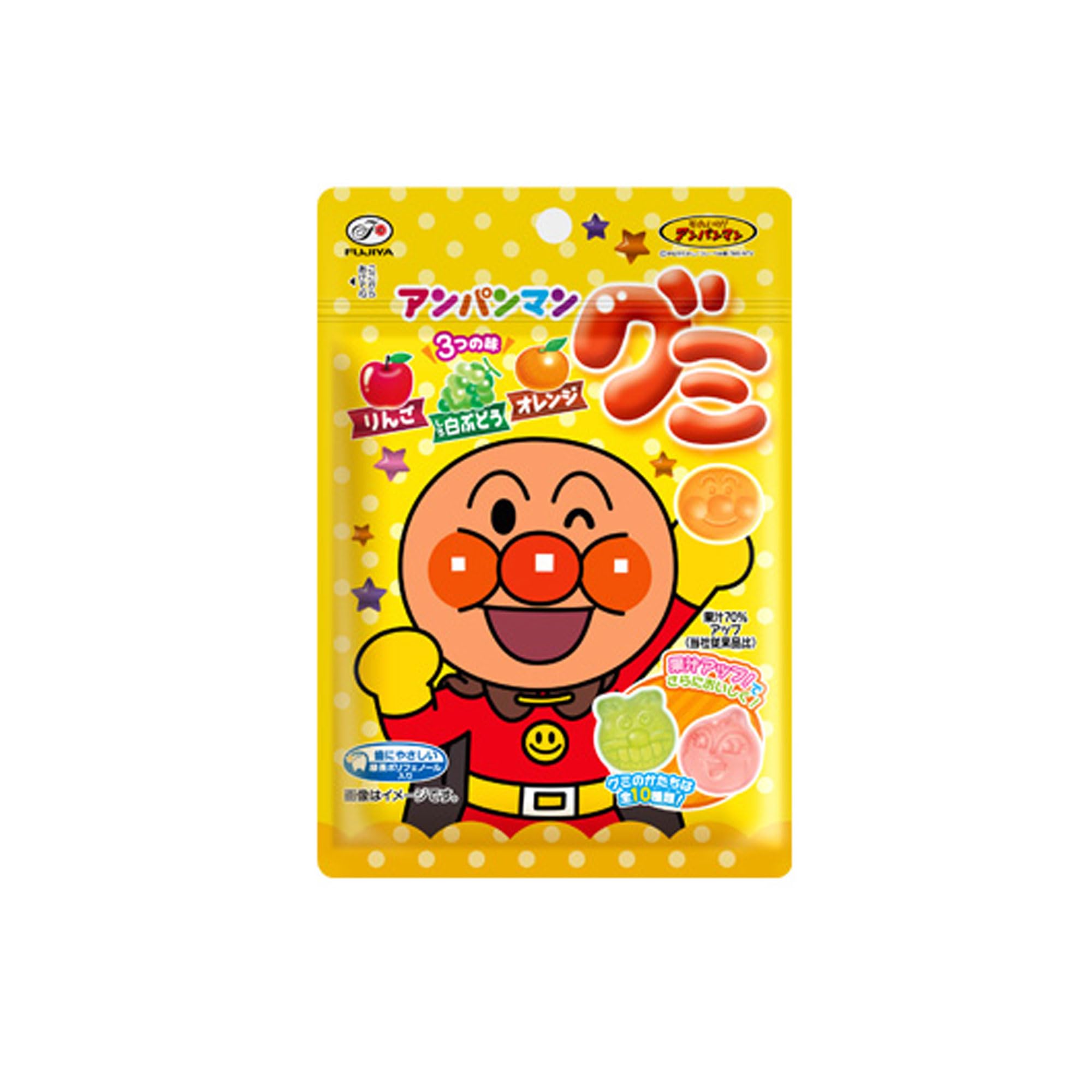 Amazon.co.jp: 不二家 アンパンマングミ 50g×10袋 : 食品・飲料・お酒