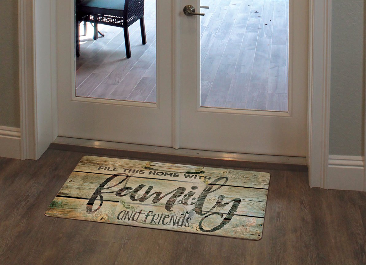 Counter Art 'Family Time' Anti Fatigue Floor Mat, 30 x 20