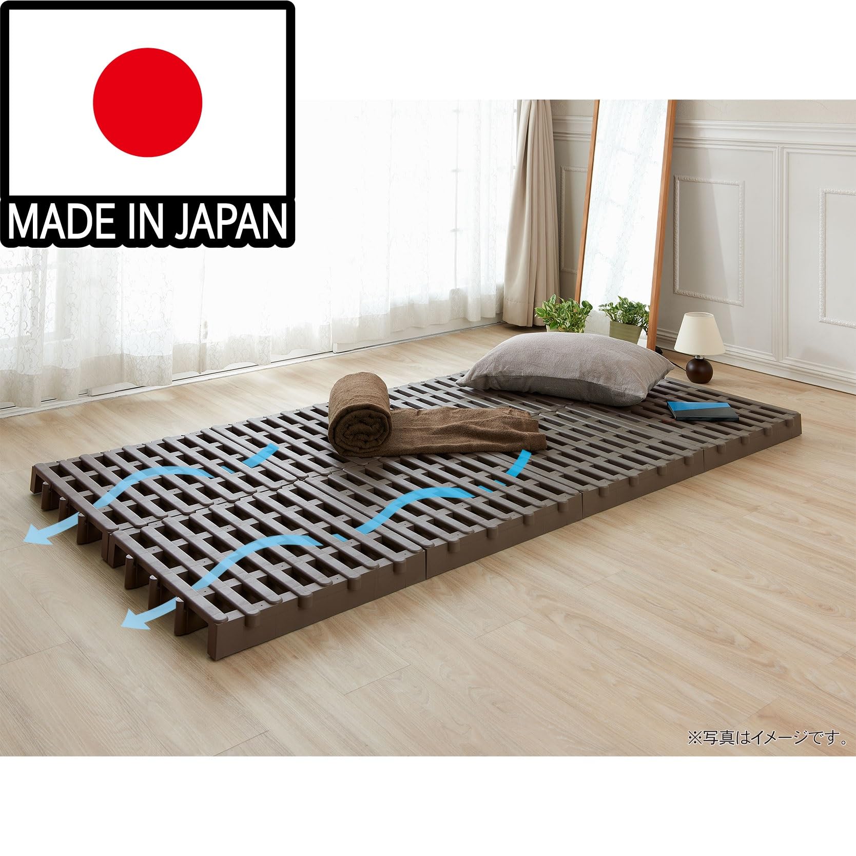 Amazon.co.jp: Belca 日本製 すのこ ジョイントパレット 2台入り 幅 