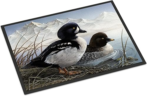 Miniatura 7 de Caroline's Treasures PTW2054JMAT - Alfombra de gansos en el ala para interiores o exteriores, 24 x 36 pulgadas, 36 pulgadas de largo x 24 pulgadas
