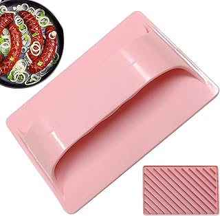 Cortador de perritos calientes, cortador manual de salchichas Fancy, práctico aparato de cocina para barbacoa, camping, barbacoa, fácil de cortar y de manera uniforme