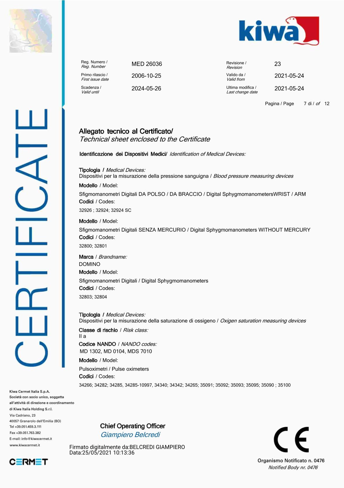 Gima 29947 Speculum Perno Sterile - medio Ø 26 mm