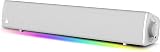CREATIVE Sound Blaster GS3 (White) Compact RGB Gaming Soundbar with SuperWide technology, Powered via USB, Bluetooth 5.4, Headphone-out port, For PC and Mac - 1