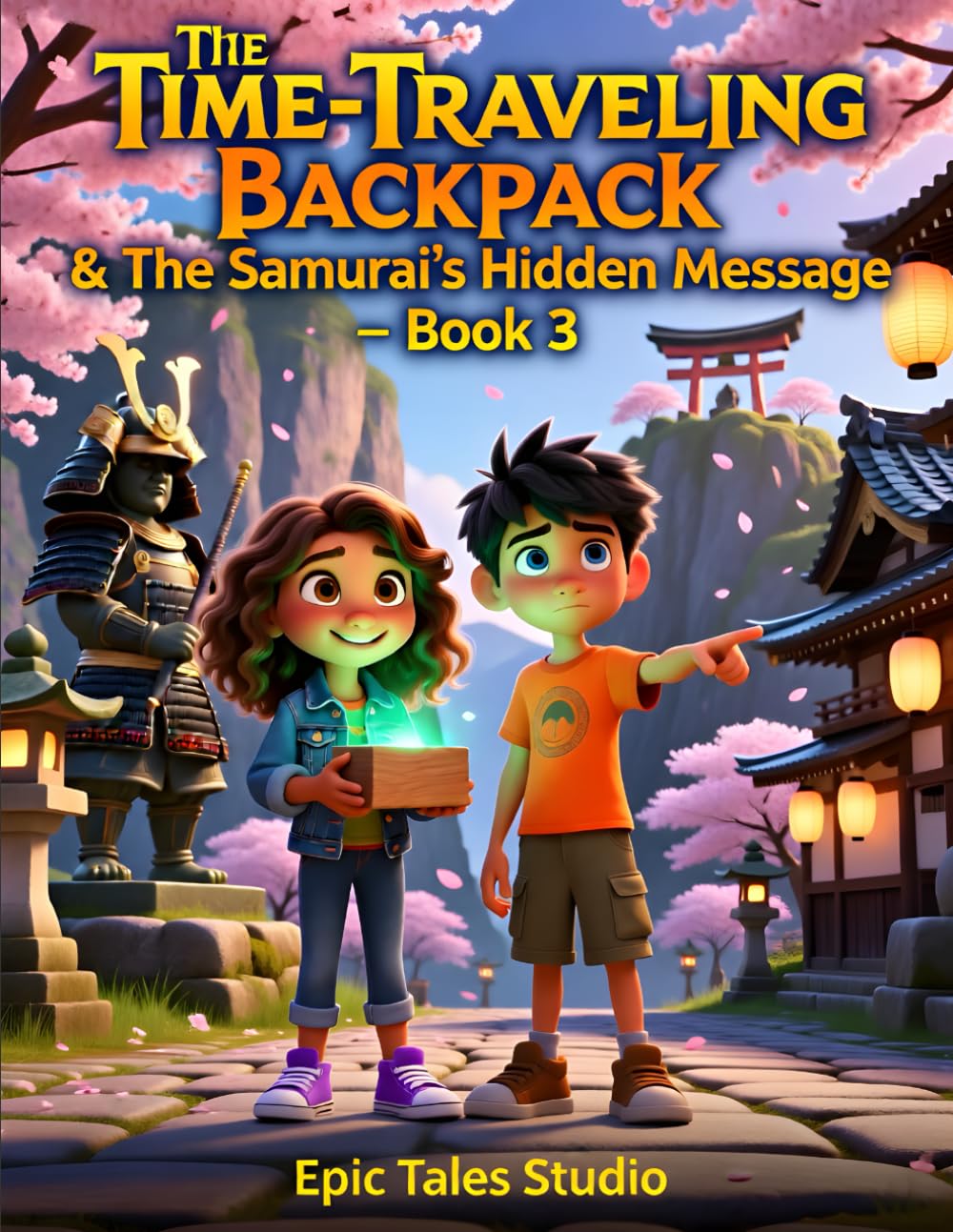 The Time-Traveling Backpack & The Samurai’s Hidden Message – Book 3: A Magical Time-Travel Adventure Through Ancient Japan