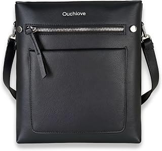 Ouchlove Women's Crossbody Bag with Built-in Wallet, Multi-Pocket Organizer for Travel, Work & Daily Gifts