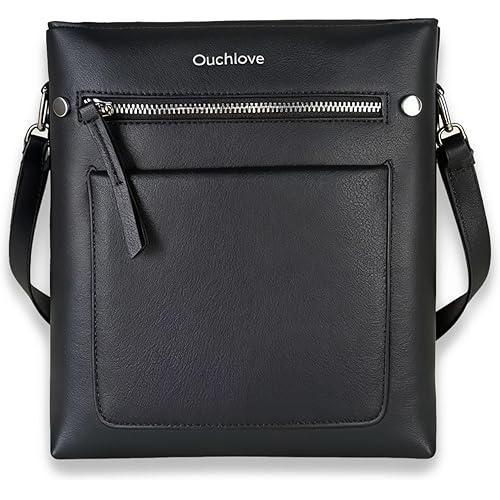 Ouchlove Crossbody Bags for Women, Built-in Wallet, Multi pocket shoulder adjustable, Bags for Women Lightweight Travel Purse