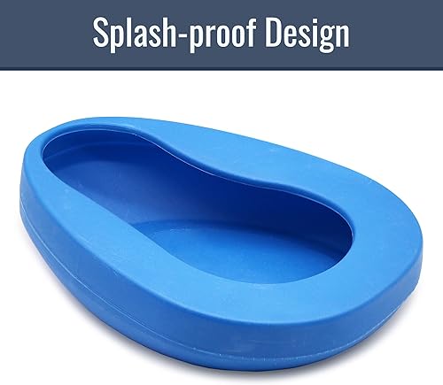 Miniatura 4 de DMI Sartén para adultos bariátricos sin derrames ni salpicaduras, elegible para FSAHSA, azul