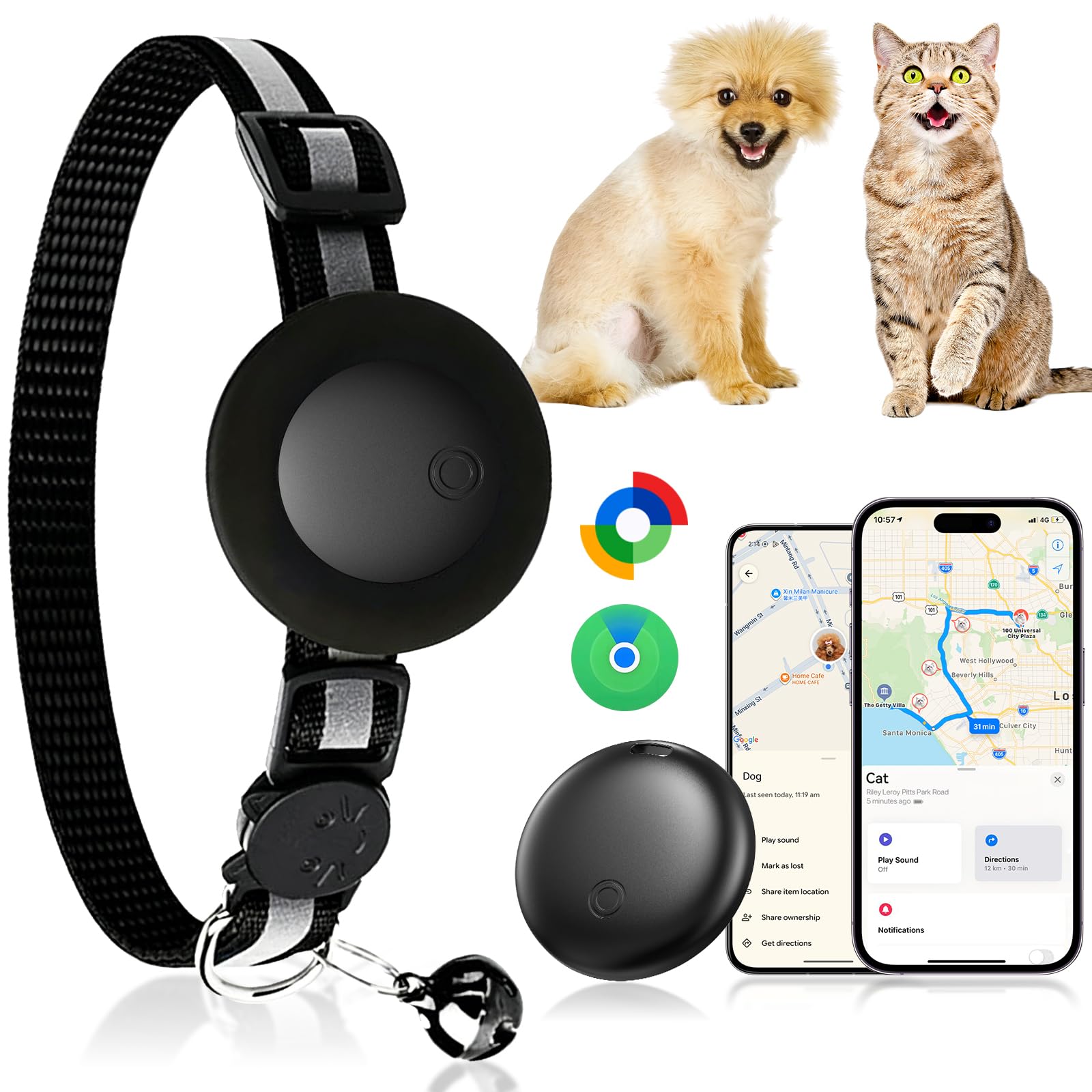 Collar GPS sin suscripción