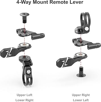 Funn UpDown MTB Dropper Seatpost CNC Machined Remote Lever
