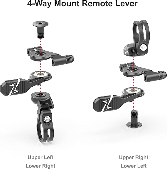 Funn UpDown MTB Dropper Seatpost CNC Machined Remote Lever