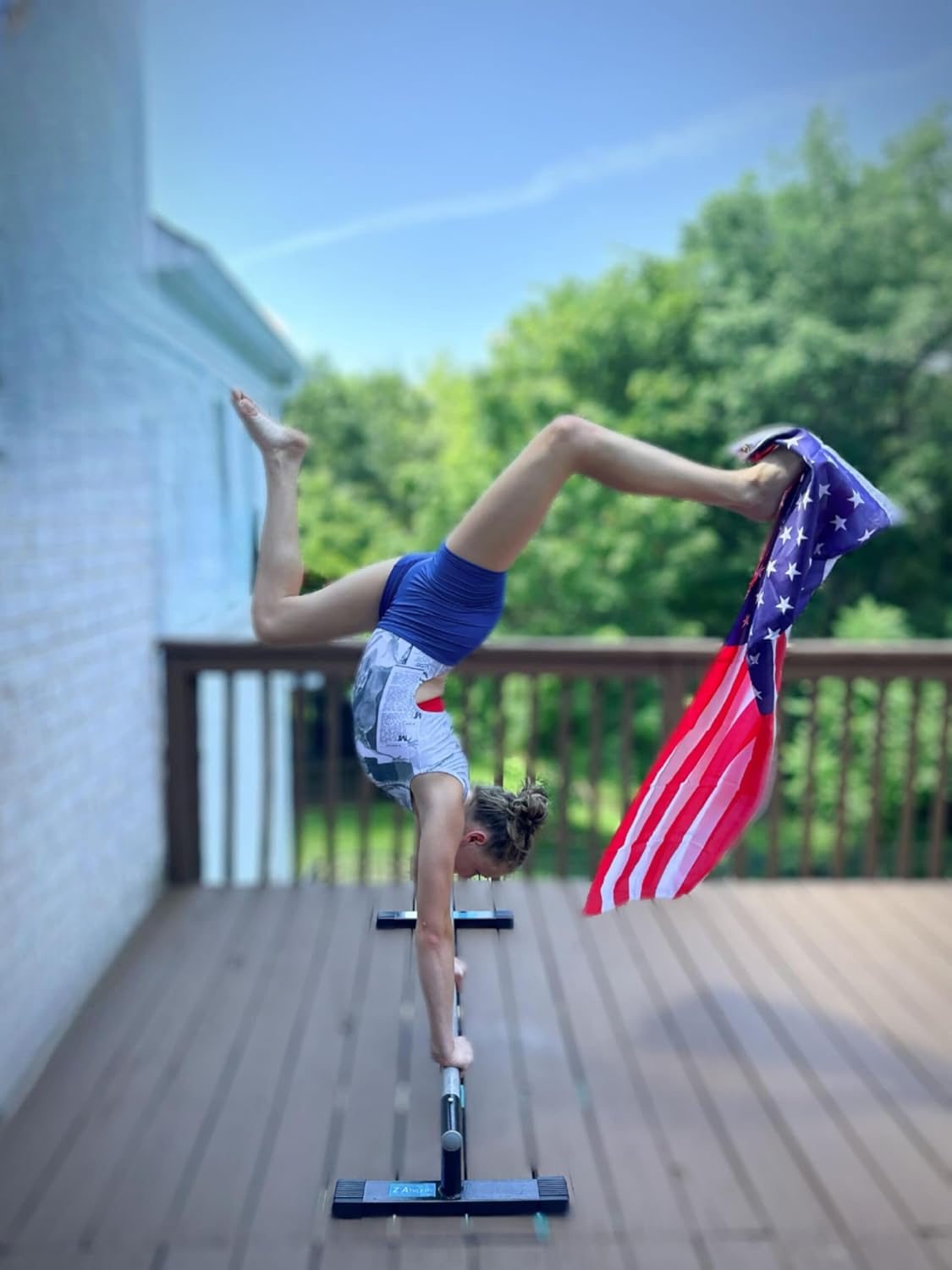 Z Athletic Gymnastics Pirouette Bar for Handstands