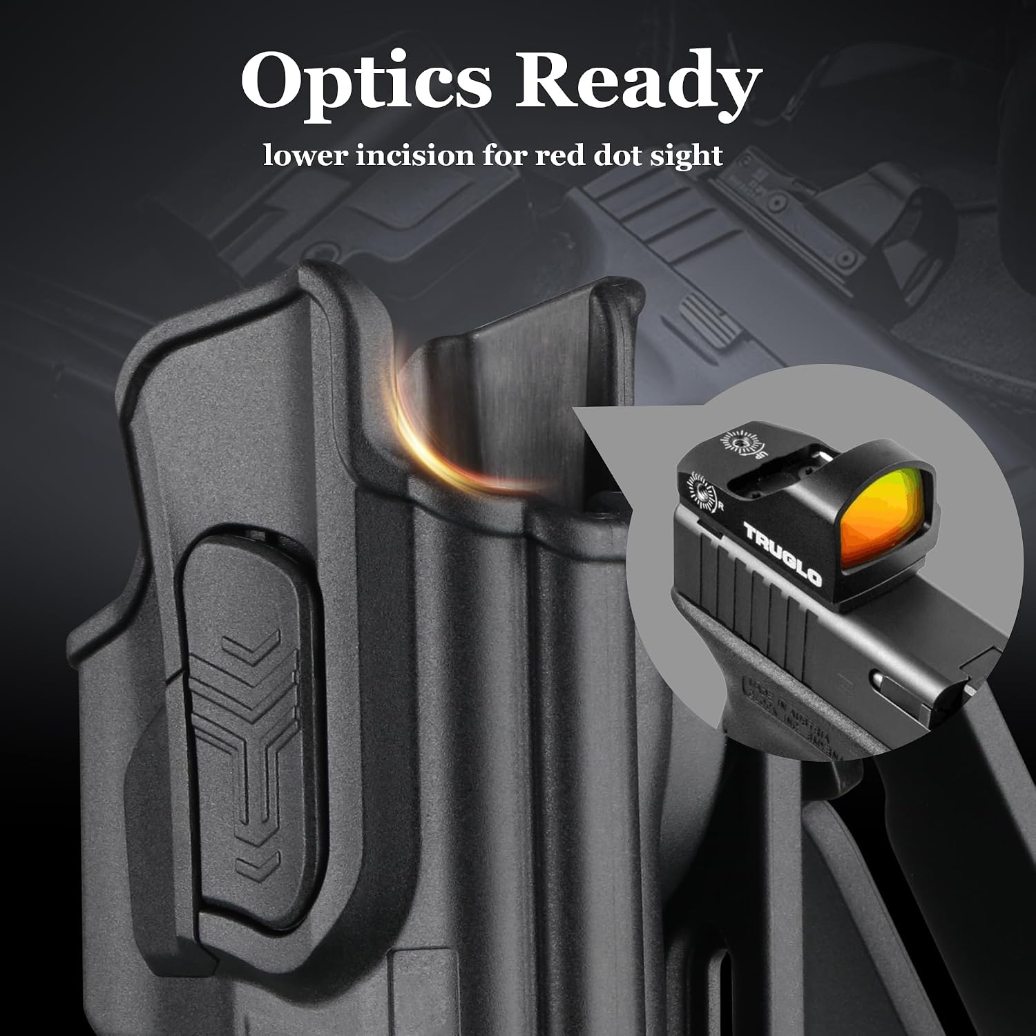 Sig P365 Holsters - OWB Holster for Sig P365 Micro-Compact 9mm / XL / SAS - Index Finger Released | Adjustable Cant | Autolock | Outside Waistband Belt Clip | Matte Finish - Right Handed