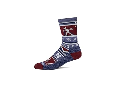 Smartwool Everyday Cozy Alpine Apres Crew Socks Crew Cut Socks Shoes Nightfall Blue : SM (US Men