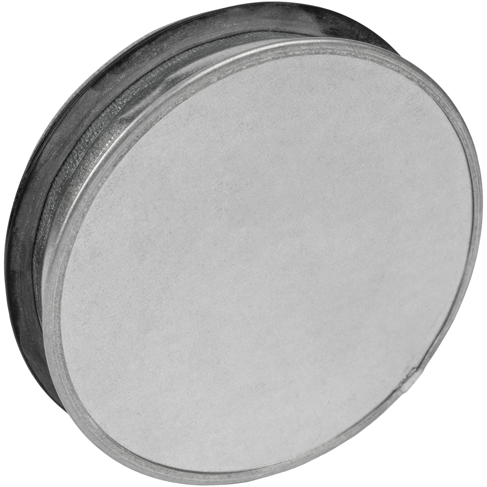 Repa Market Inch 100mm Galvanized Steel End Cap Rubber