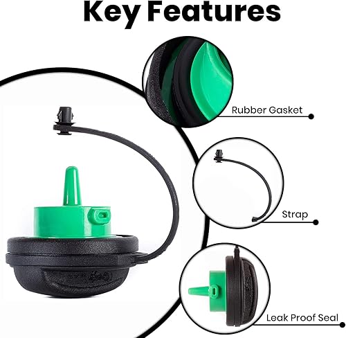 Miniatura 4 de Tapa de depósito de gasolina de repuesto 8K0201550N con correa - para Audi A4 A5 A8 Q5 RS5 S4 S5 S8 SQ5 Allroad