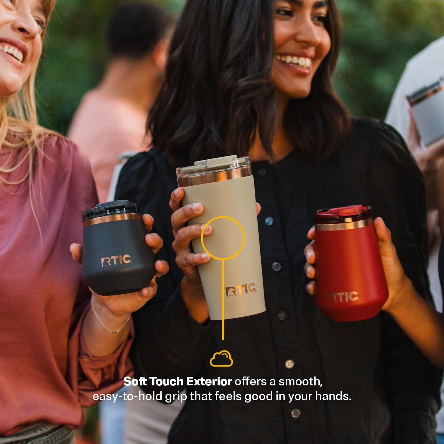 バーベキュー・調理用品 h&o HOW STRONG? TUMBLER Amazon.com: RTIC 18oz Happy Hour Pint Tumbler with Lid, Insulated
