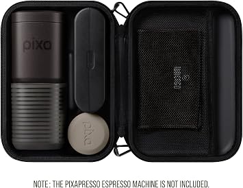 WACACO Pixapresso Tuscan Red with Case