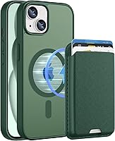 Vista 24 de Funda magnética para iPhone 12 Pro Max con cartera desmontable, compatible con MagSafe, soporte para tarjeta de crédito con funda protectora delgada