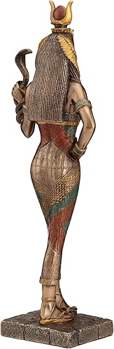 Miniatura 8 de Veronese Design diosa egipcia Hathor sosteniendo una estatua de cobra