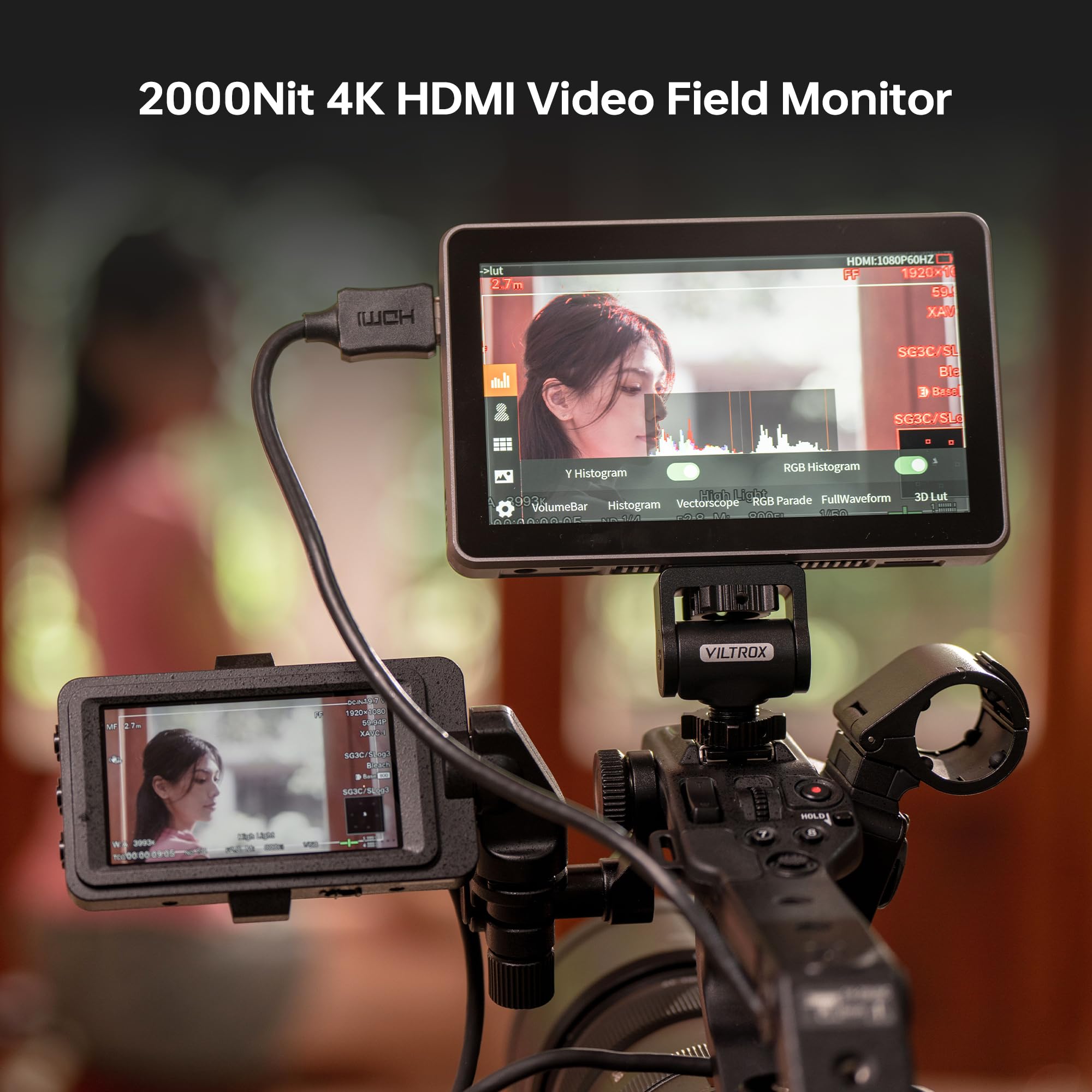 Monitor Video VILTROX 6 Pollici HDMI 4Kp30 Recensione Online - Dettaglio