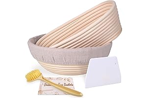 Banneton Bread Proofing Baskets: Perfect for Artisan Sourdough Baking