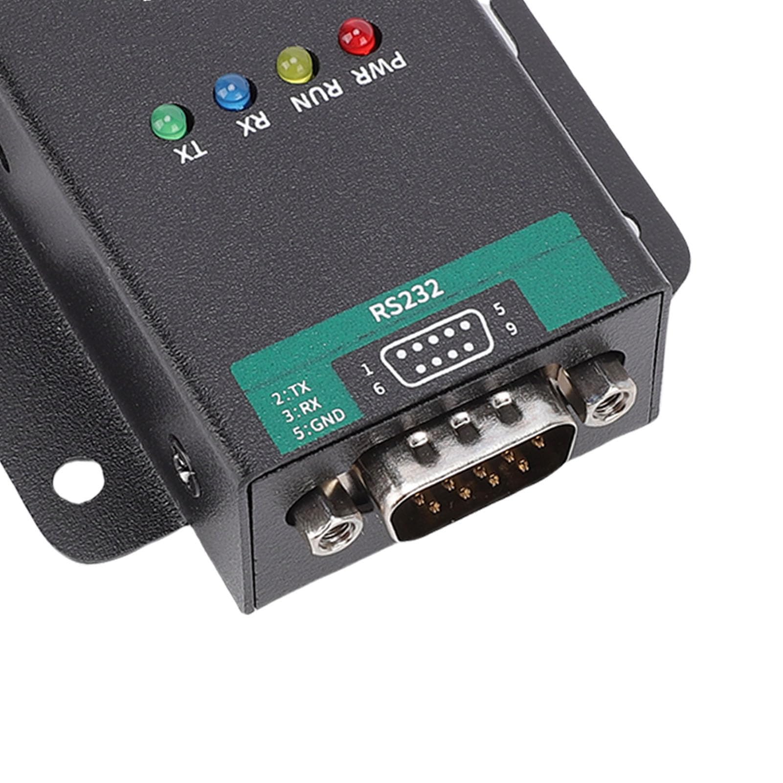 Alomejor to RJ45 Ethernet Converter, Bidirectional Data Transmission | Materiale in lega di alluminio, supporta Modbus , installazione industriale