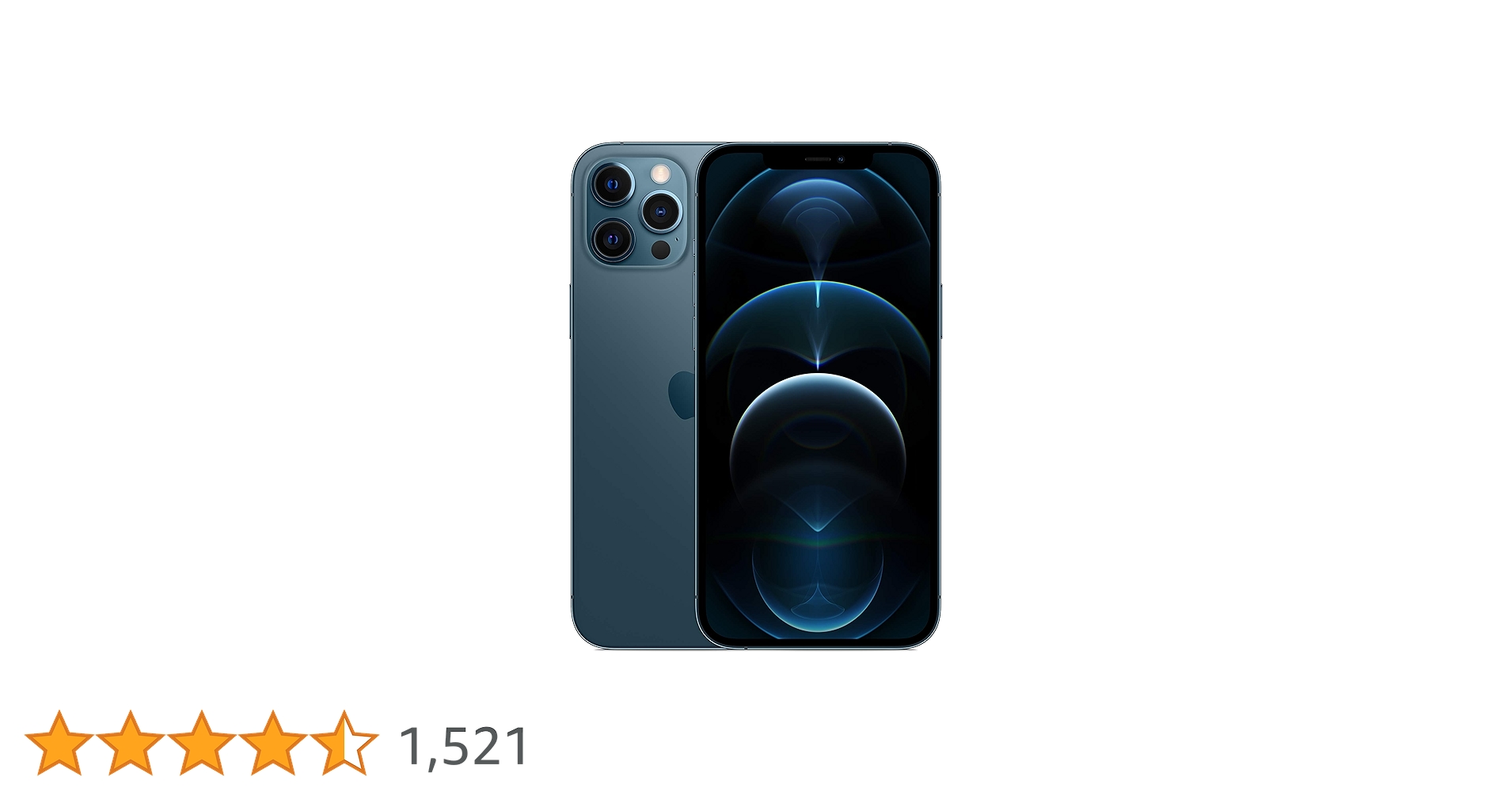 Apple iPhone 12 Pro Max (128GB) - Pacific Blue : Amazon.in