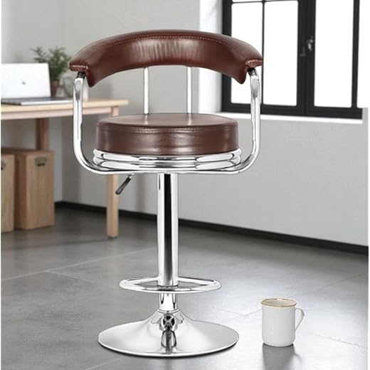 Leatherette Bar Stool Chair