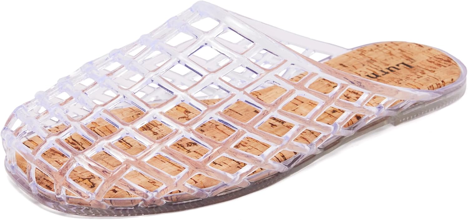 Clear Jelly Slide Sandals Women - Slip-on Comfort